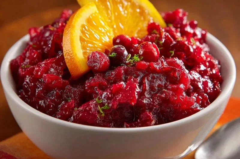 Homemade Cranberry Sauce