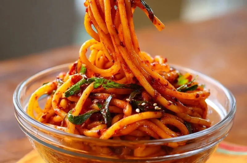 Spicy Sesame Noodles