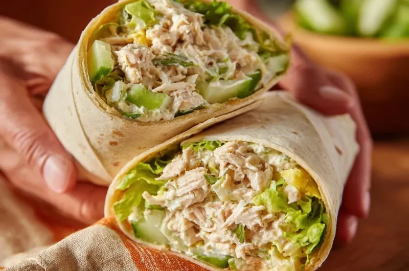 Ultimate Chicken Salad Wrap