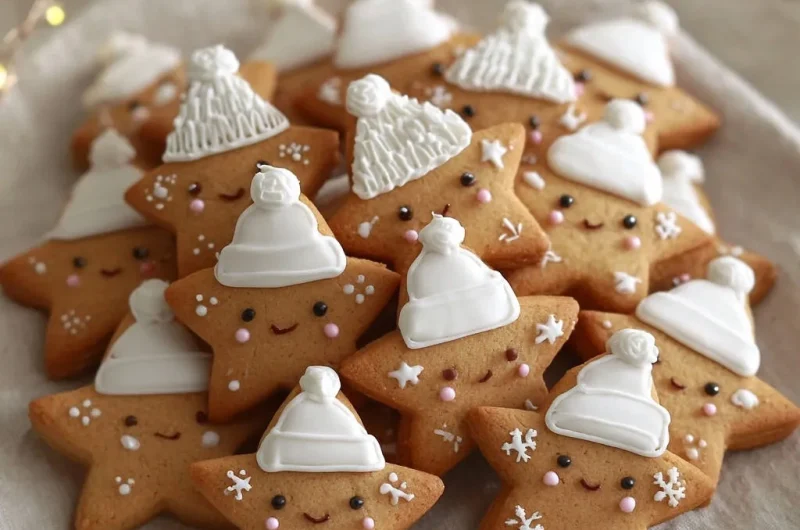 Adorable Gingerbread Stars