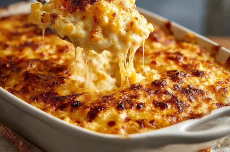 Cheesy Baked Mac and Cheese