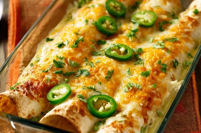 Cheesy Chicken Enchiladas