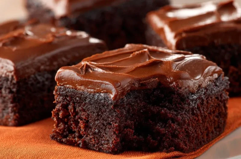 Decadent Chocolate Fudge Squares