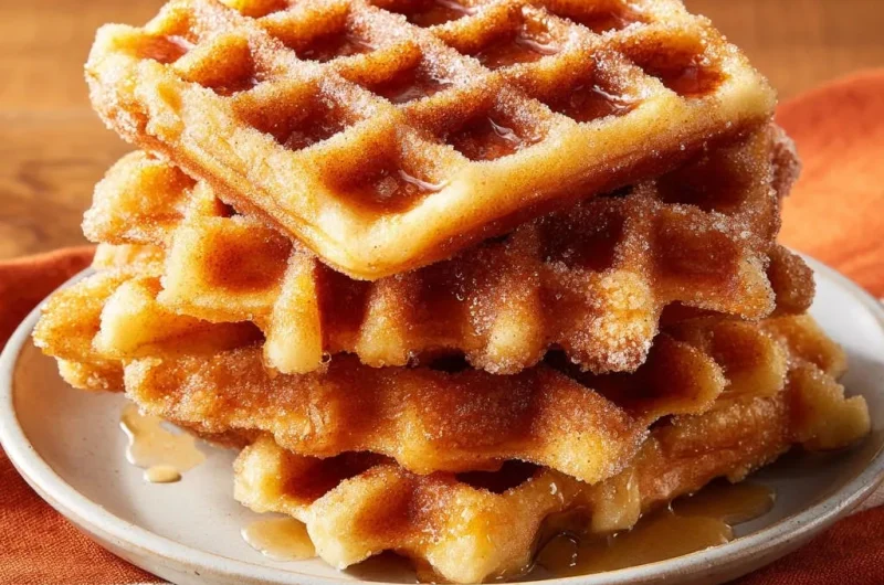 Cinnamon Sugar Waffles