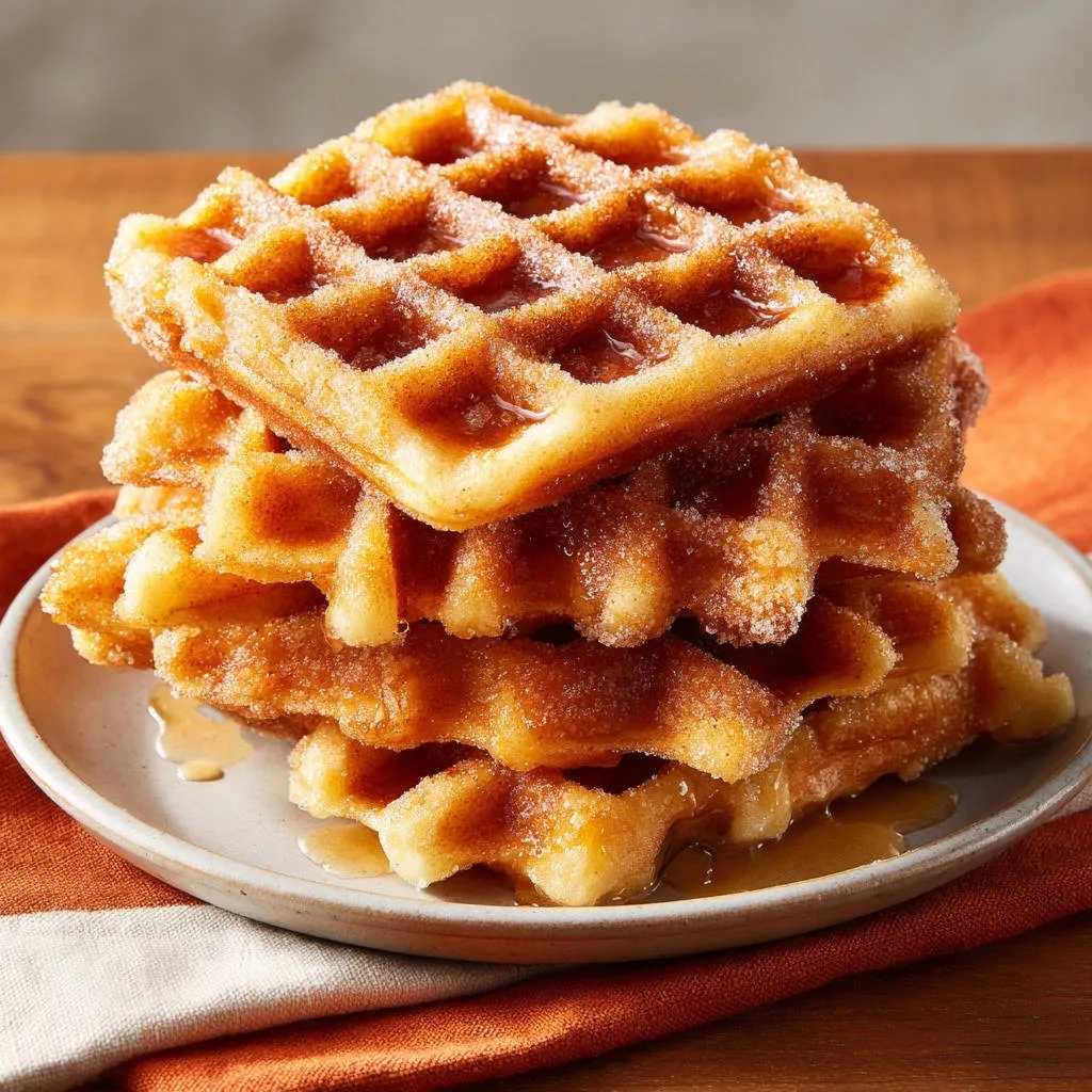 Cinnamon Sugar Waffles: The Secret to Crispy Perfection - recipe image