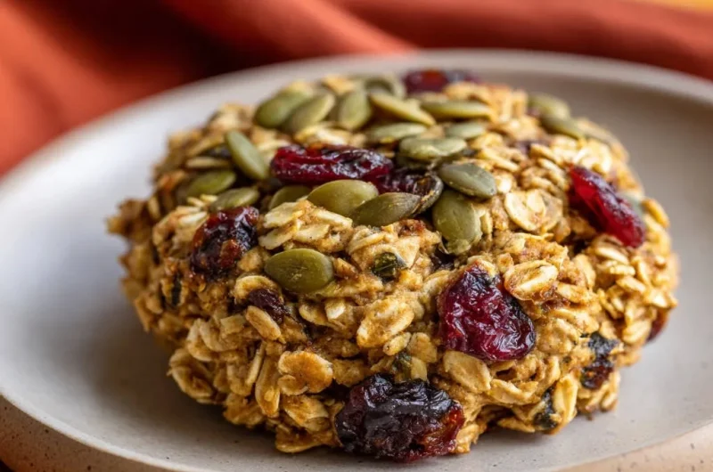 Wholesome Cranberry Pepita Oat Cookies