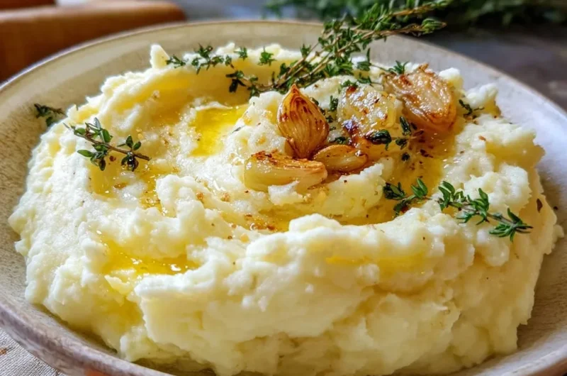 Creamy Garlic Mashed Potatoes