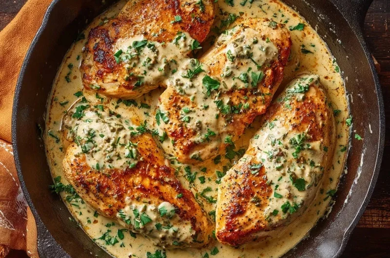 Creamy Herb Skillet Chicken