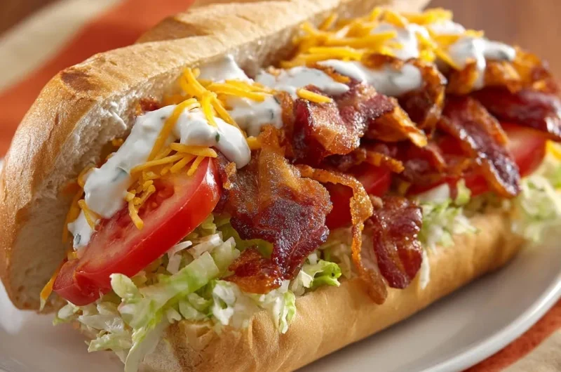 Crispy Bacon Ranch Sub