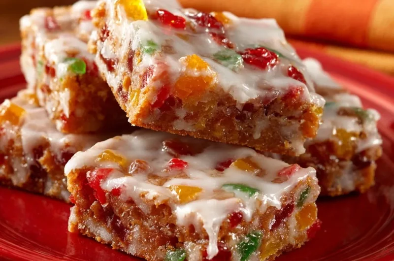Festive Candied Fruit Bars