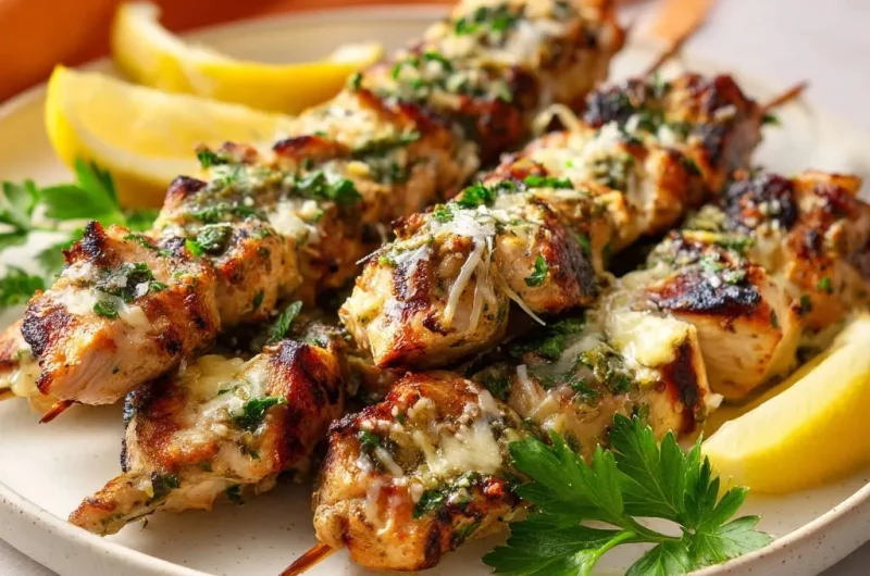 Grilled Chicken Skewers