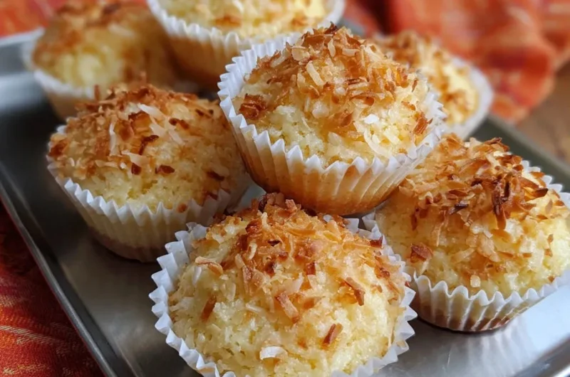 Fluffy Coconut Muffins
