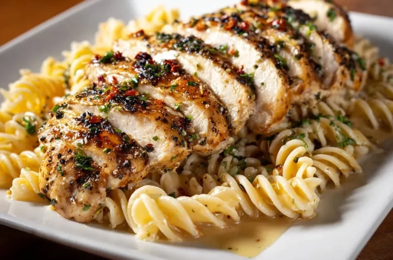 Garlic Herb Chicken & Pasta