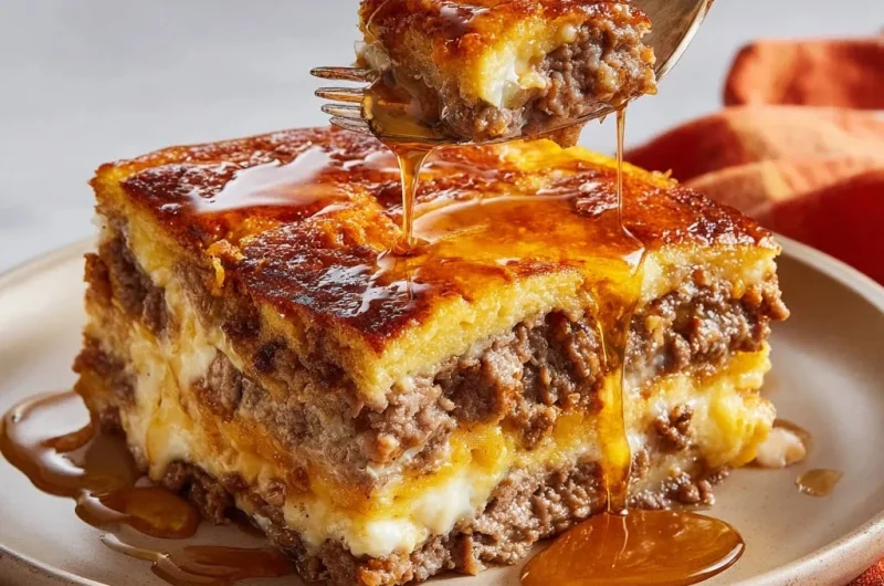 Golden Layered Beef Bake