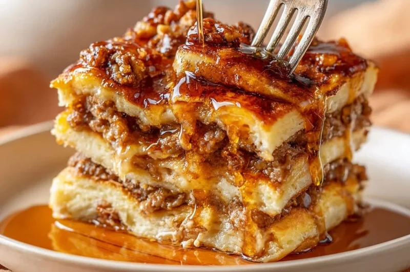 Gooey Layered Pecan Bake