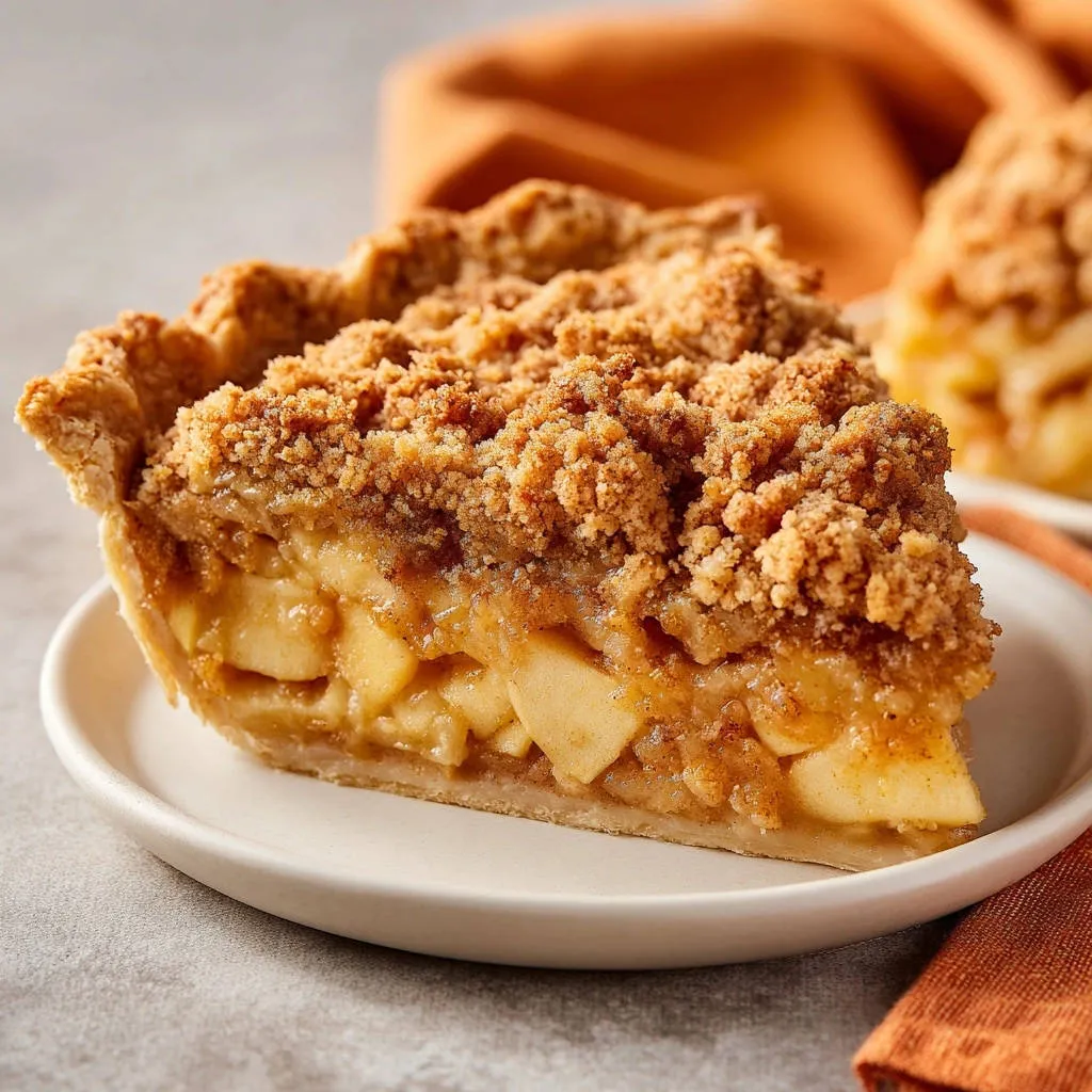 Grandma’s Apple Crumble Pie: No More Soggy Bottoms! - recipe image