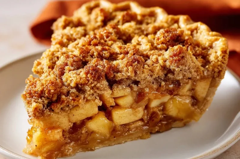 Grandma's Apple Crumble Pie