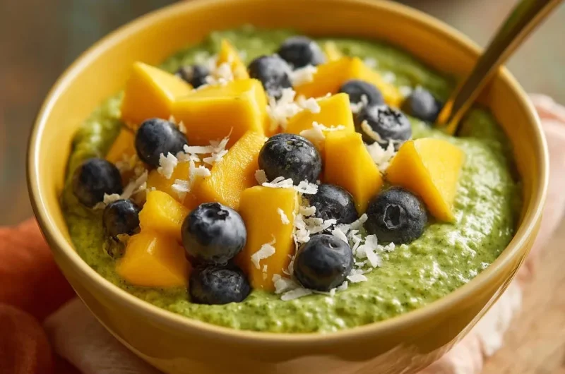 Green Mango Tango Smoothie Bowl