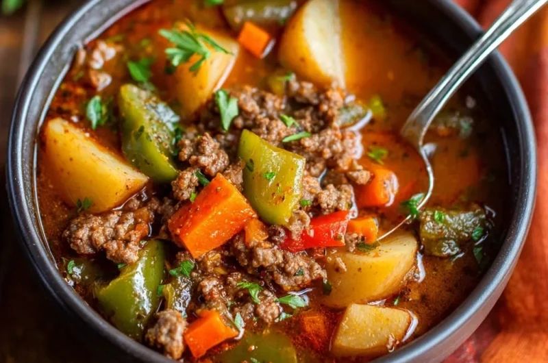 Hearty Beef & Potato Stew