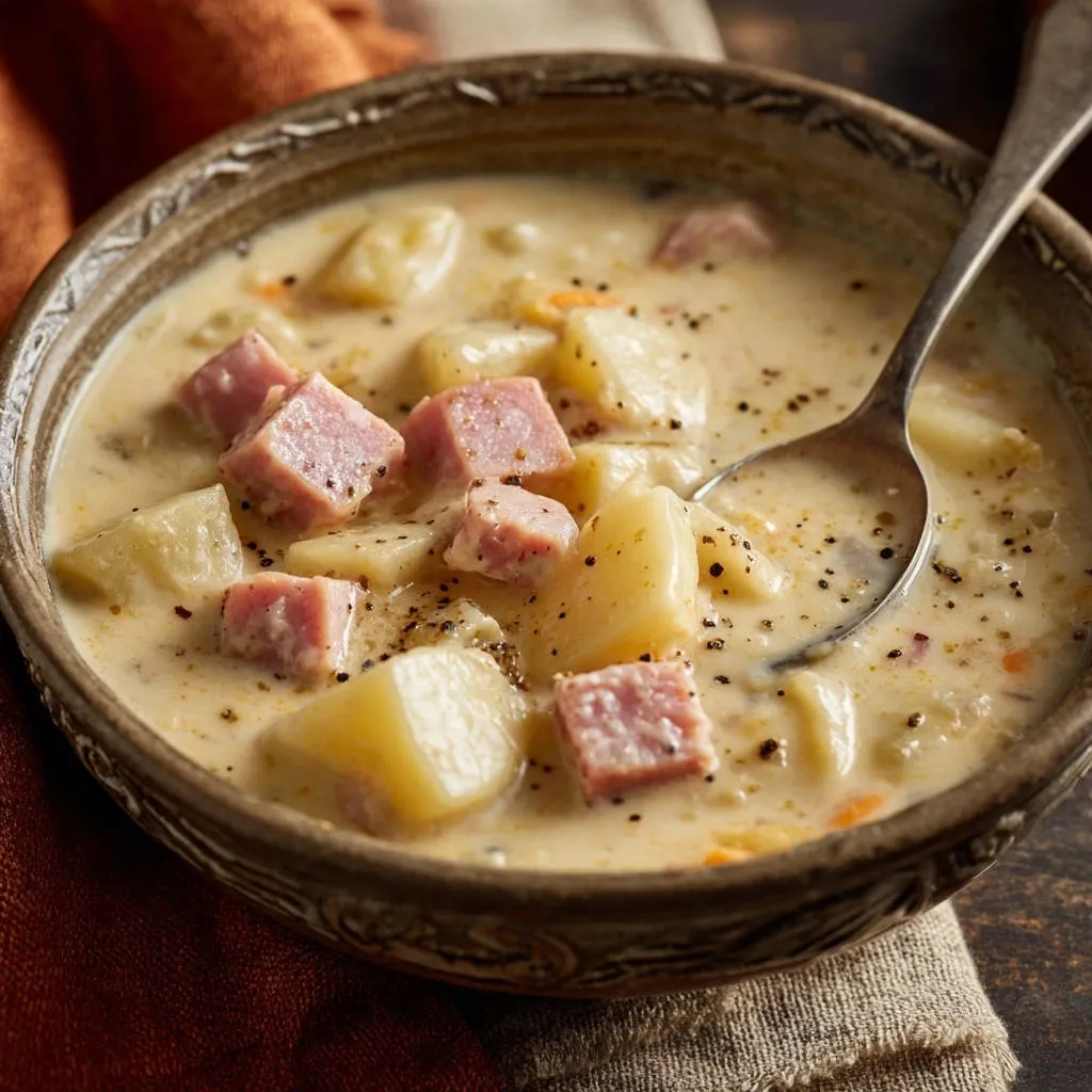 Hearty Ham and Potato Chowder: Perfect Potatoes, Every Time - recipe image
