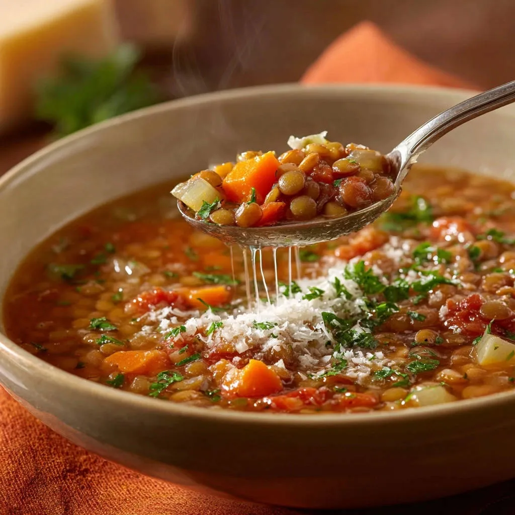 Hearty Lentil Soup: The Mush-Proof Secret to Perfect Texture - recipe image