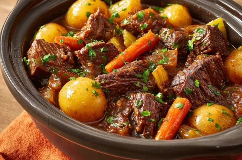 Hearty Slow Cooker Beef Stew