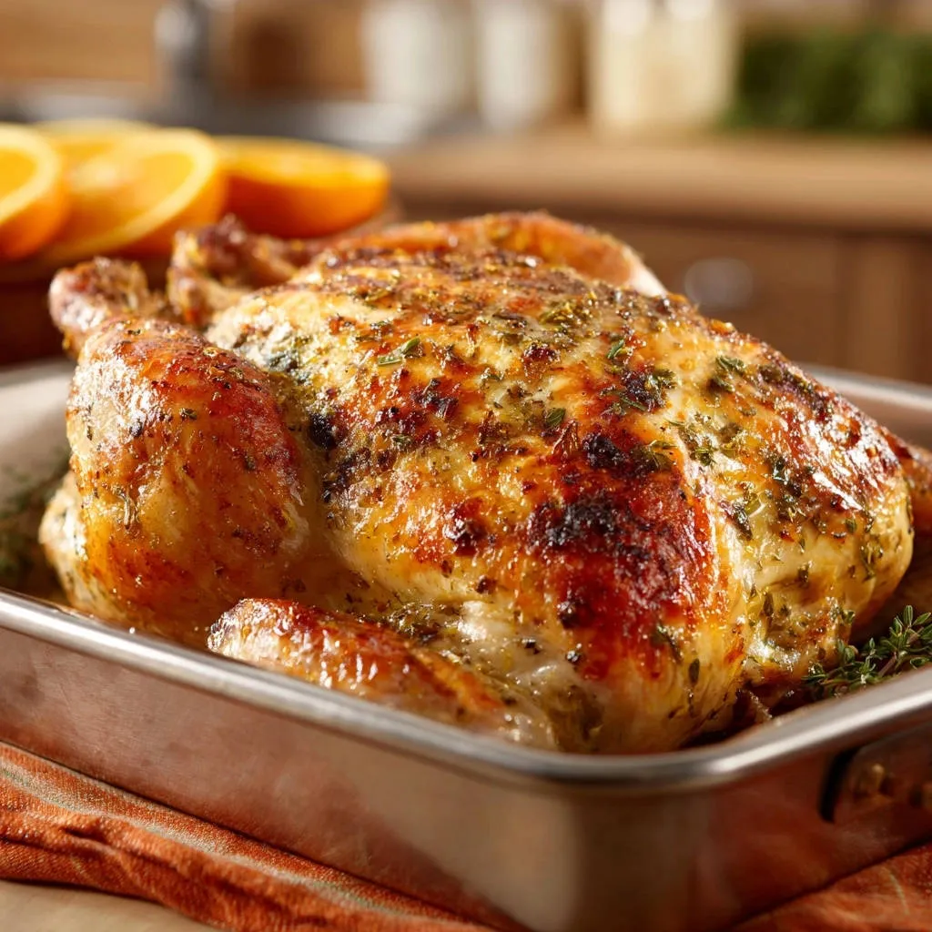 Herb & Citrus Roasted Chicken: Perfectly Juicy Every Time - recipe image