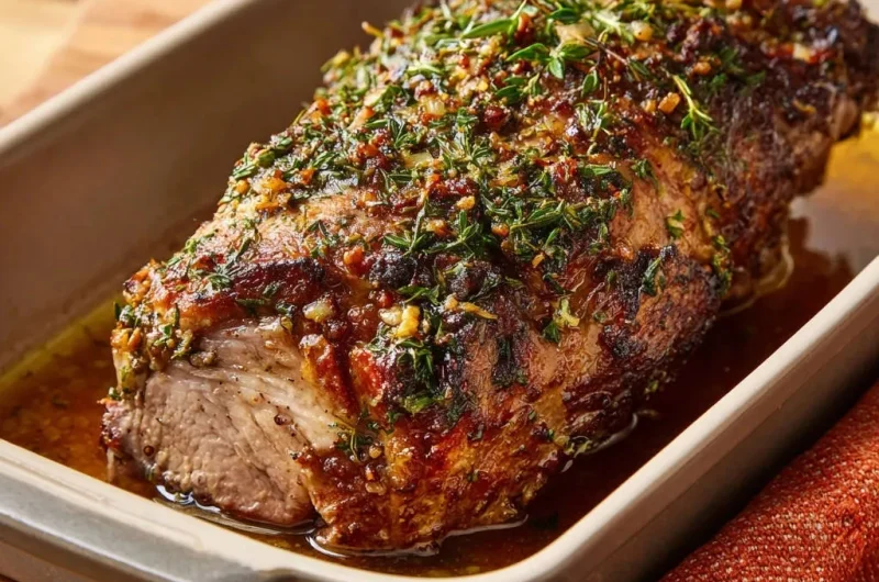 Herb-Crusted Beef Tenderloin Roast