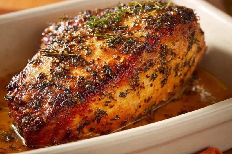 Herb-Crusted Roasted Chicken Breast