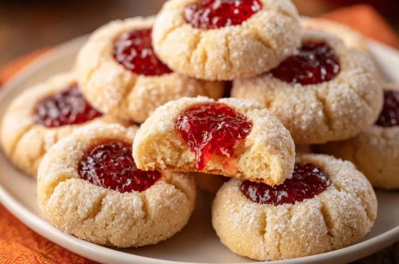 Jam Thumbprint Cookies