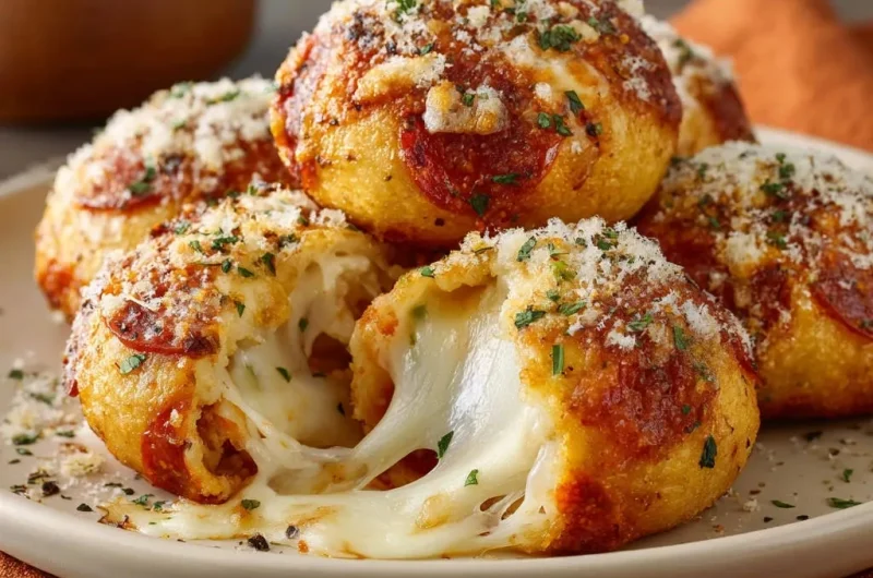 Crispy Pepperoni & Mozzarella Bites