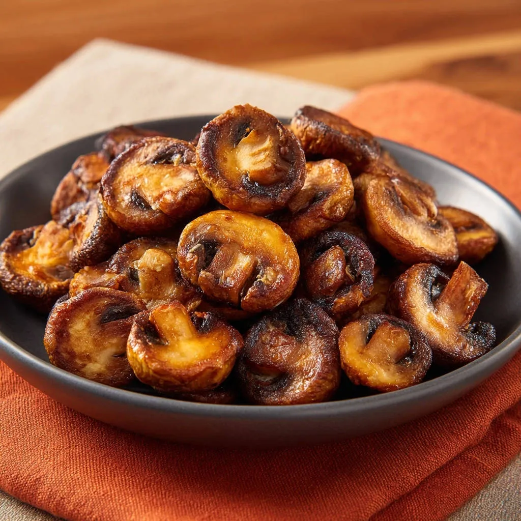 Perfectly Browned Garlic Mushrooms: No More Watery Mess! - recipe image