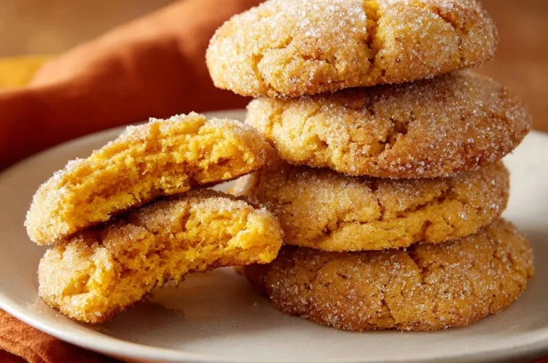 Pumpkin Spice Sugar Cookies