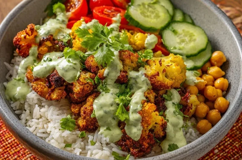 Roasted Cauliflower Power Bowl