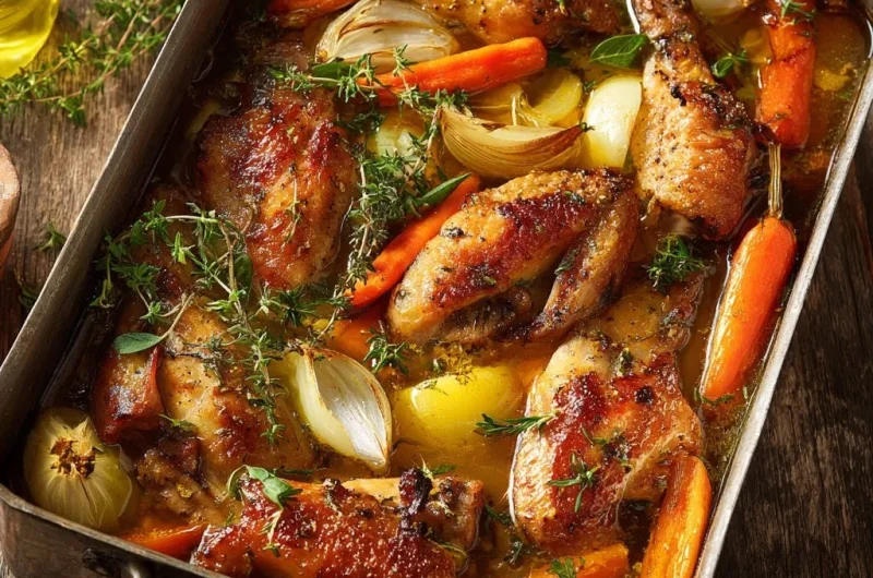 Juicy Sheet Pan Chicken & Veggies