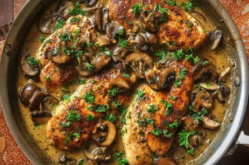 Creamy Mushroom Chicken