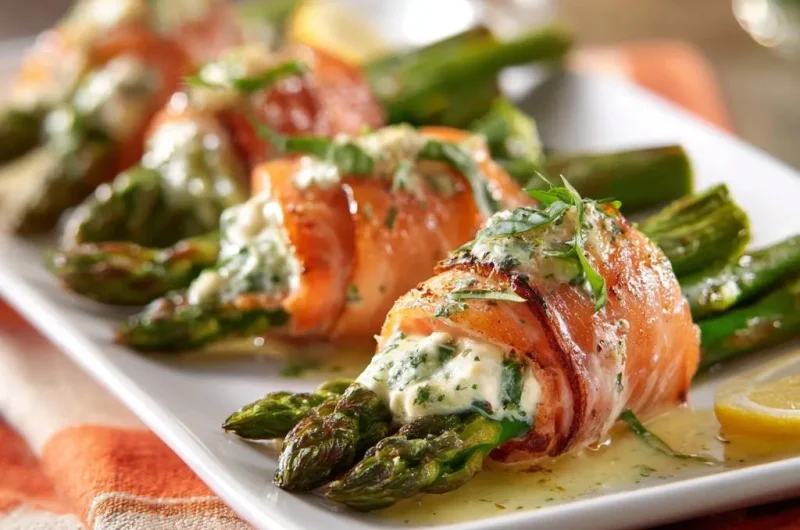 Smoked Salmon & Asparagus Bundles