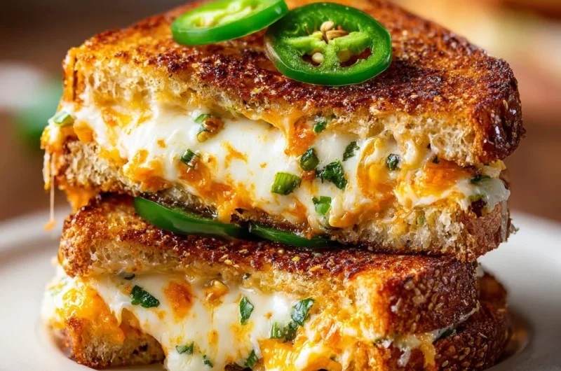 Spicy Jalapeño Grilled Cheese