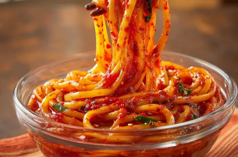 Spicy Sesame Noodles