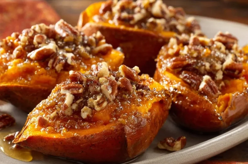 Sweet Potato Pecan Halves