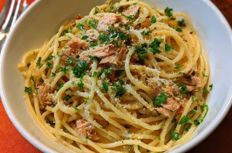 Quick Tuna Spaghetti