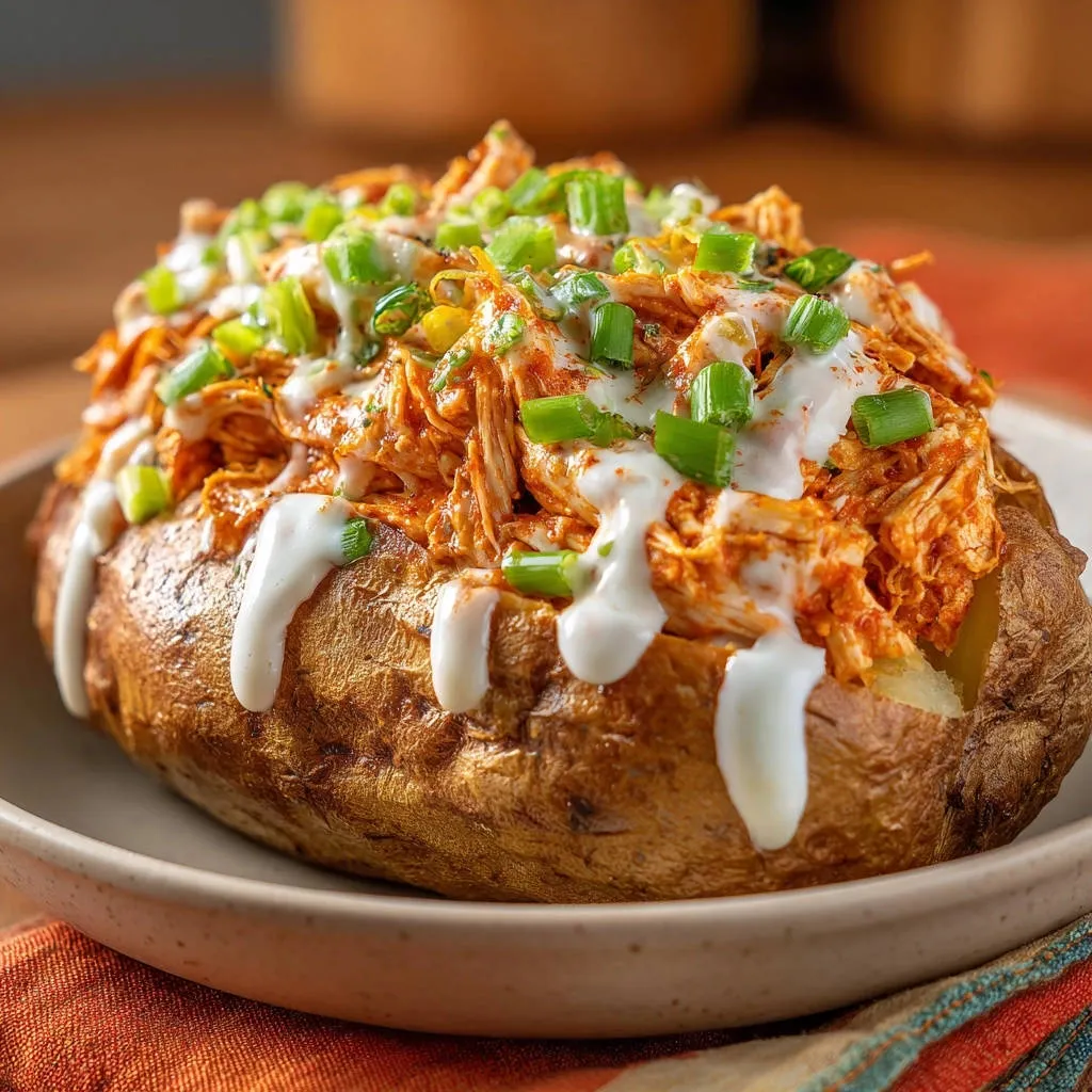Ultimate Loaded Baked Potato: Secret to Fluffy Perfection - recipe image