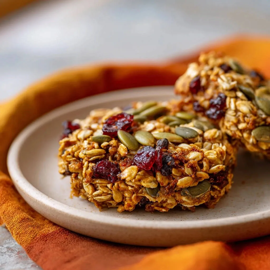 Wholesome Cranberry Pepita Oat Cookies: No-Bake, No-Crumble! - recipe image