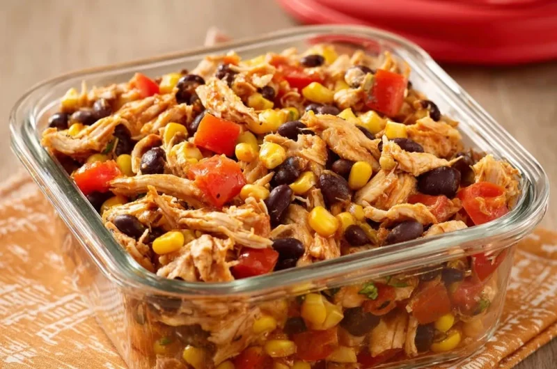 Zesty Chicken & Bean Meal Prep Bowls