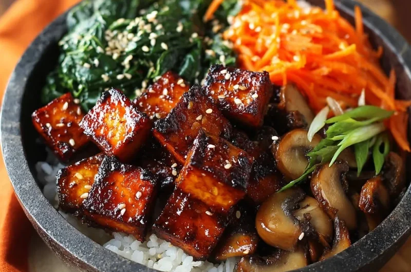 Amazing Glazed Tofu & Veggie Power Bowl
