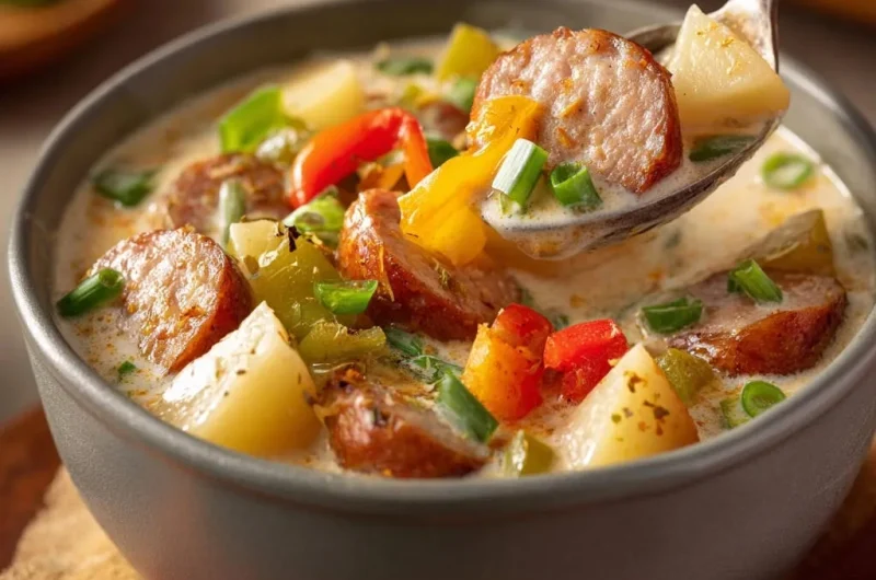 Creamy Smoked Sausage and Potato Soup