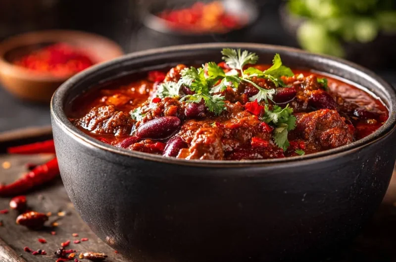 Hearty Beef & Bean Chili