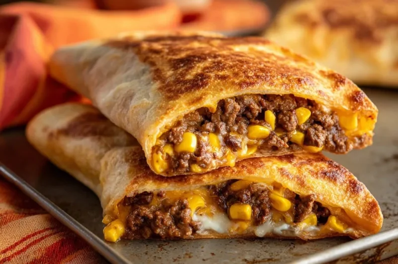 Hearty Beef & Cheese Wraps