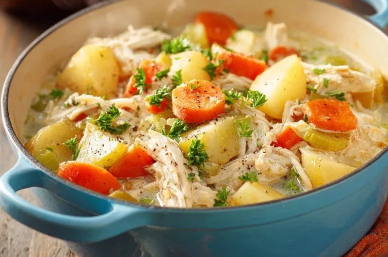 Hearty Chicken & Veggie Stew