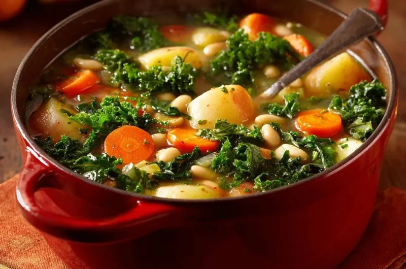 Hearty Kale and White Bean Soup